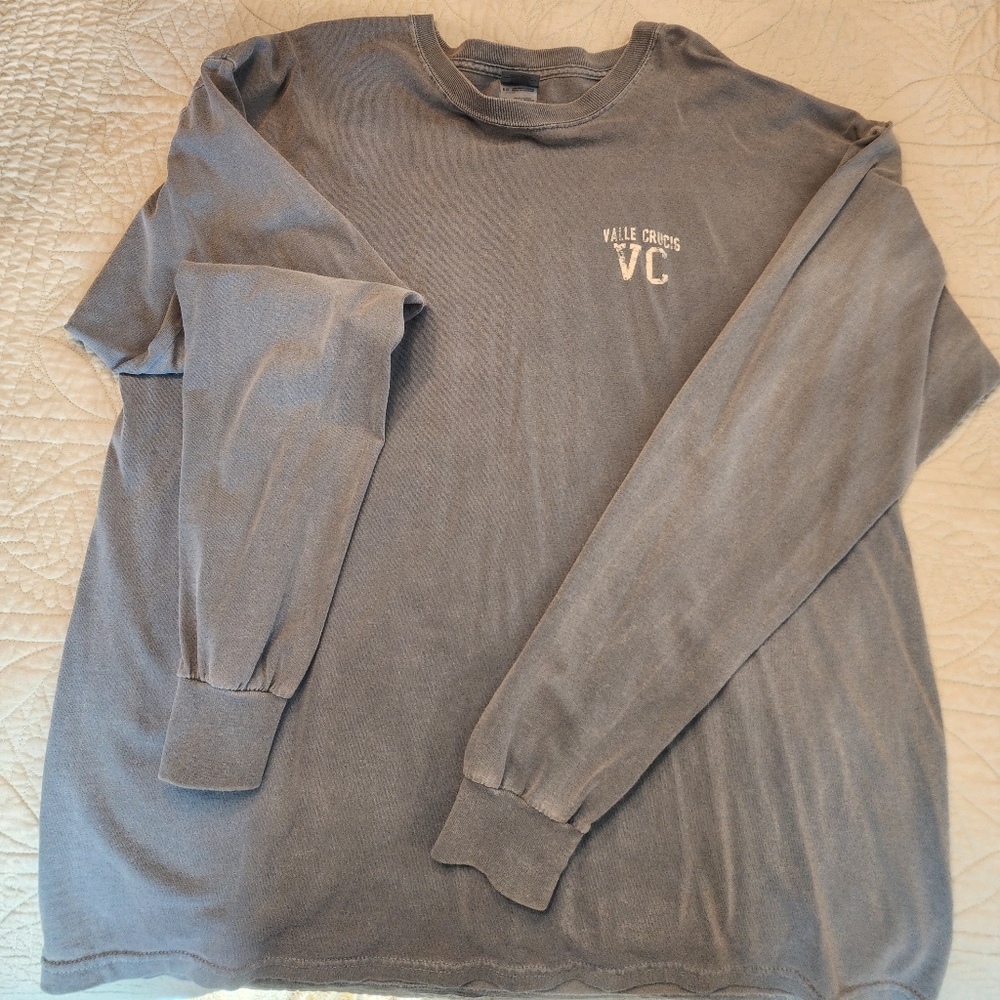 Valle Crucis long sleeve XL tshirt wash blue worn maybe once